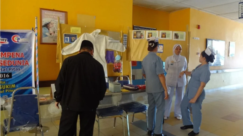 panduan melawat hospital pitas