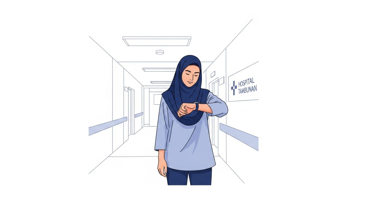 masa melawat hospital tambunan