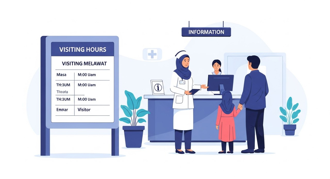 masa melawat hospital miri