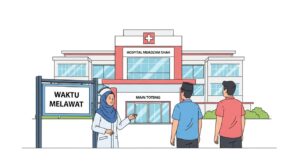 masa melawat hospital muadzam shah