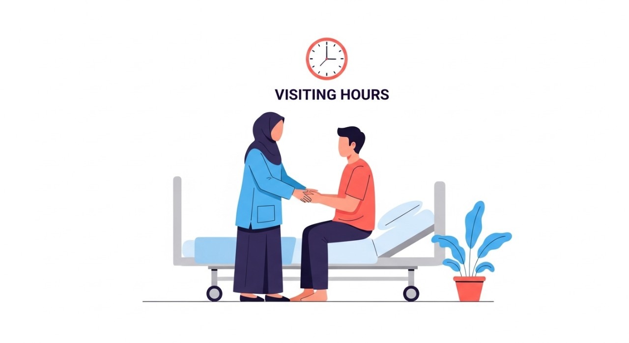 masa melawat hospital pantai batu pahat