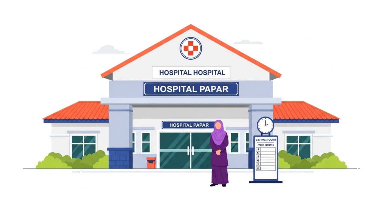 masa melawat hospital papar