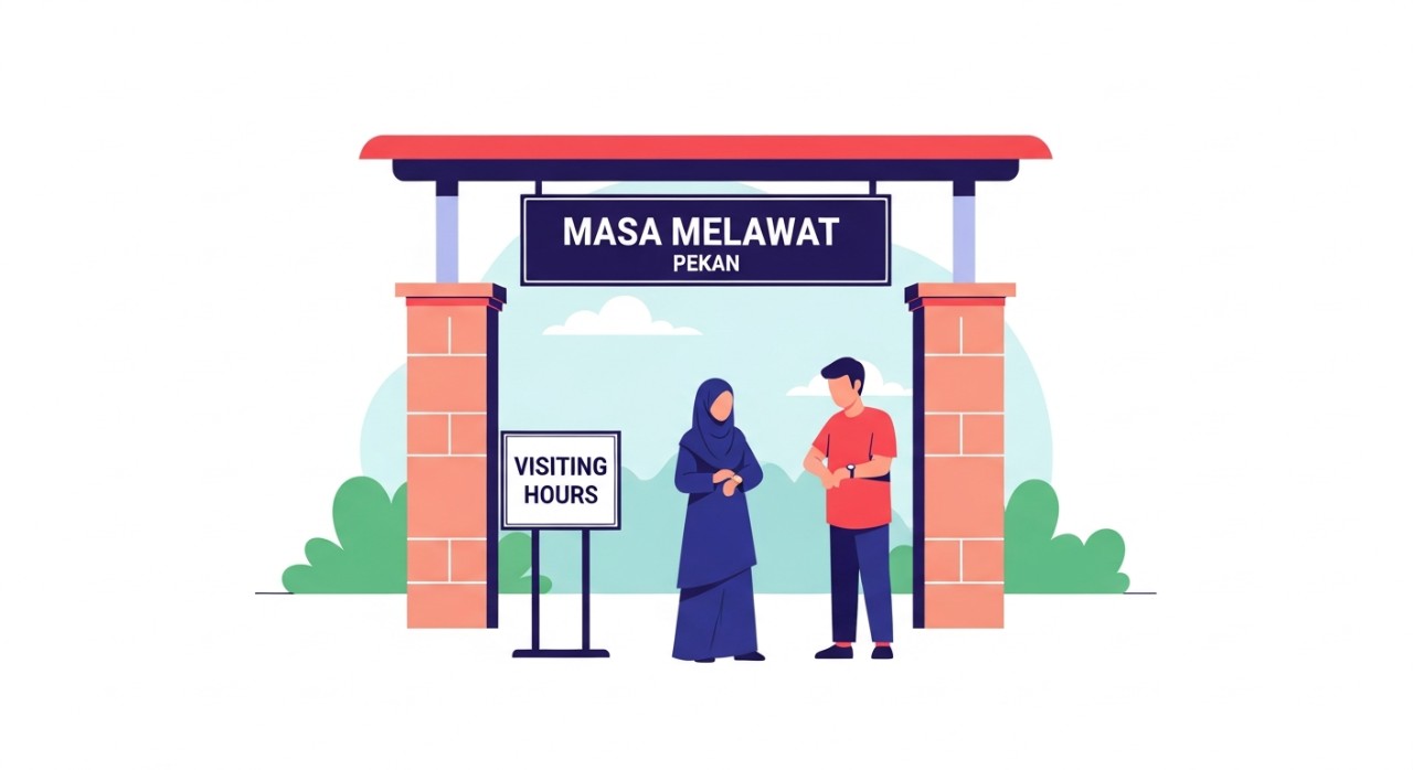 masa melawat hospital pekan