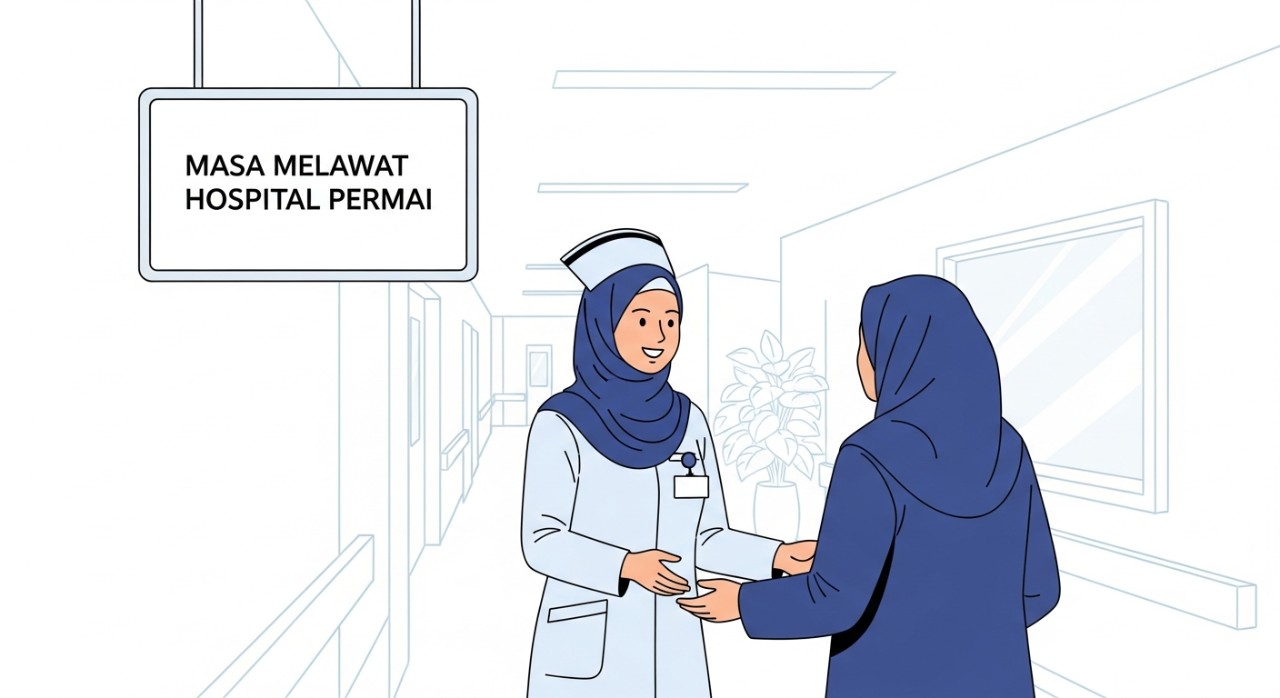 masa melawat hospital permai