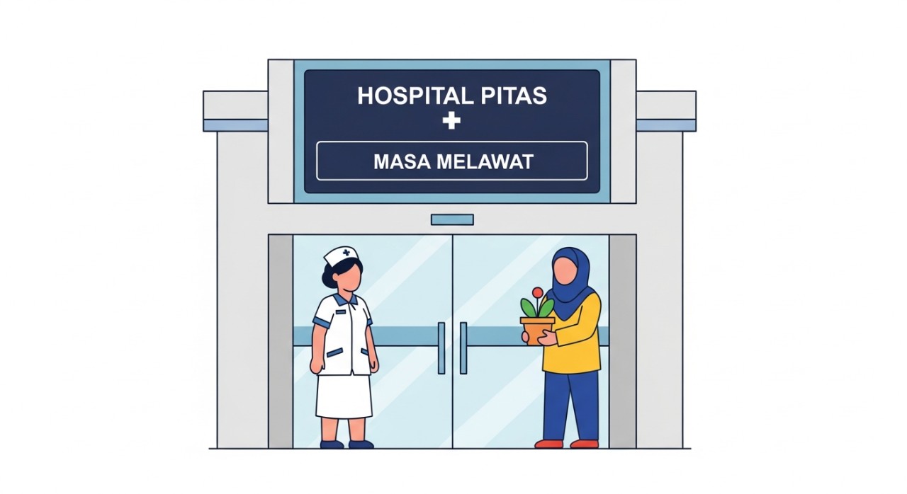 masa melawat hospital pitas