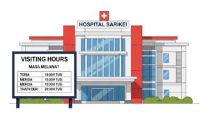 masa melawat hospital sarikei