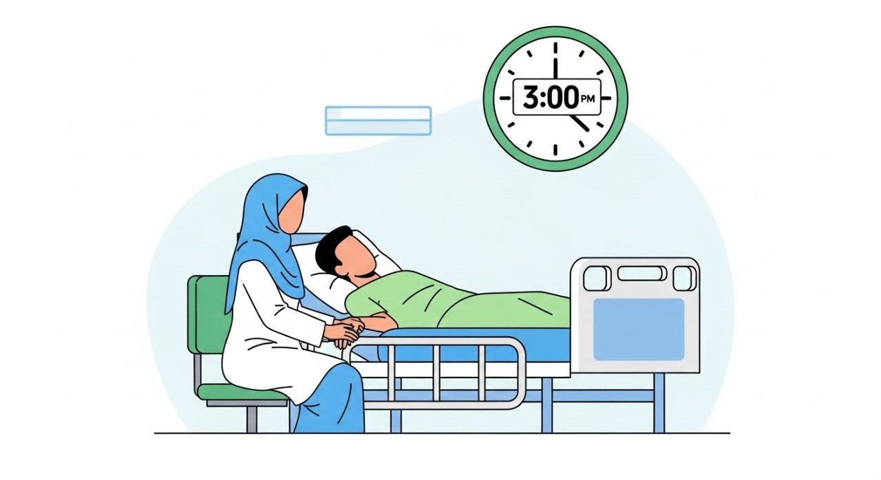 masa melawat hospital serdang