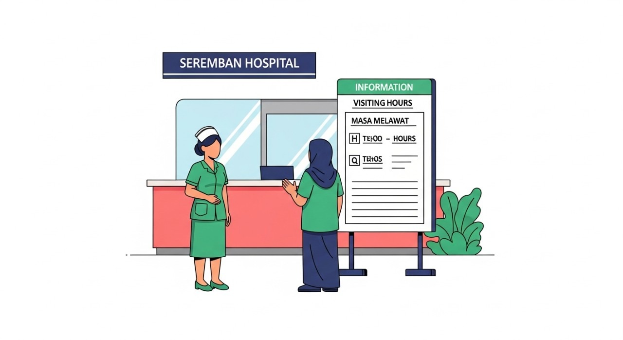 masa melawat hospital seremban