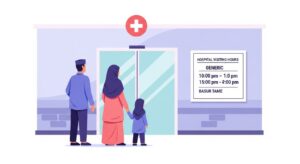 masa melawat hospital seri botani