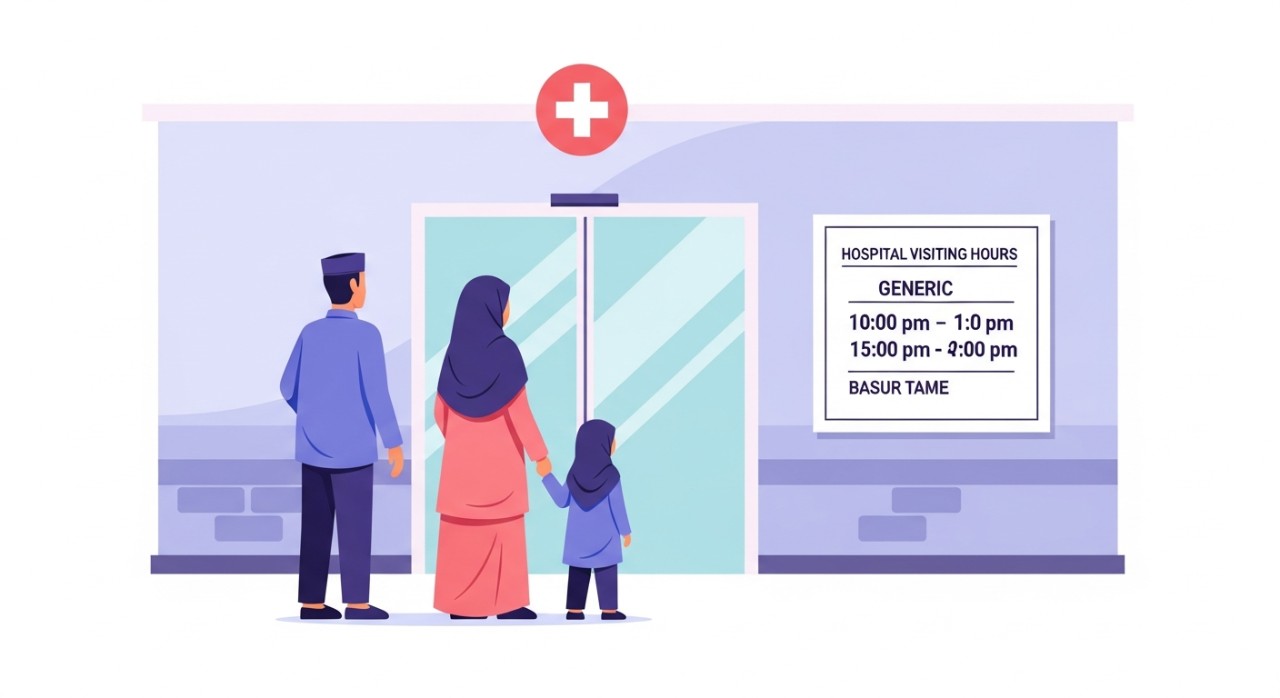 masa melawat hospital seri botani