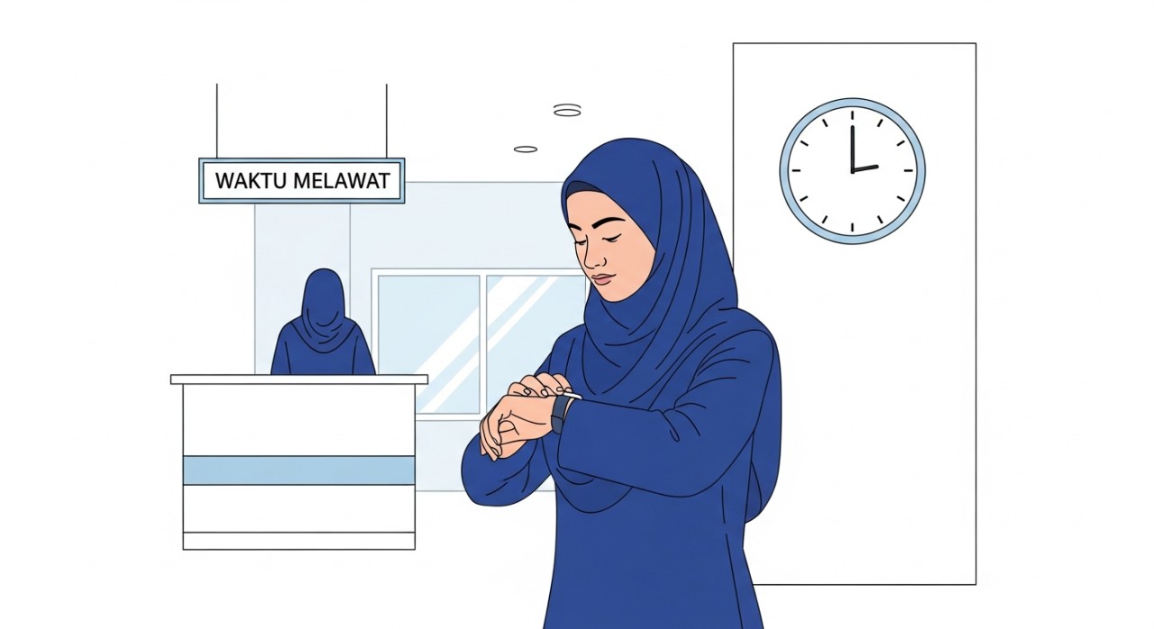 masa melawat hospital seri manjung