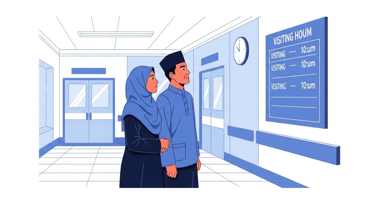 masa melawat hospital sik