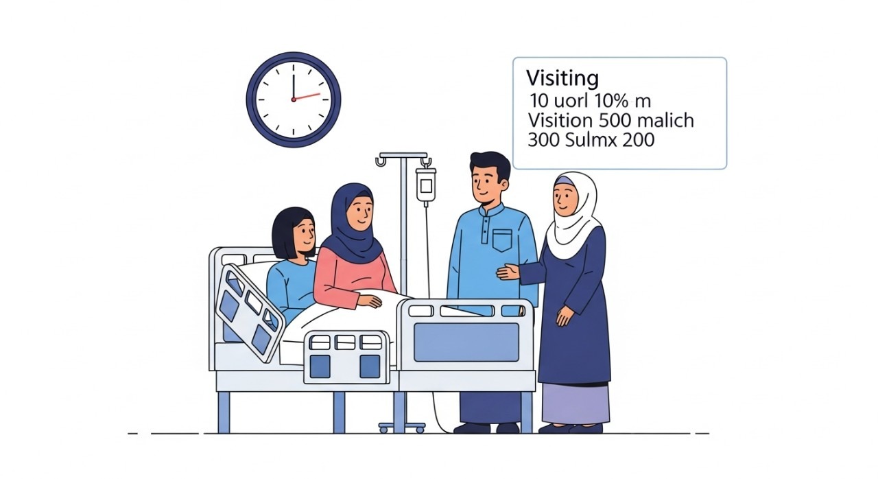 masa melawat hospital sipitang