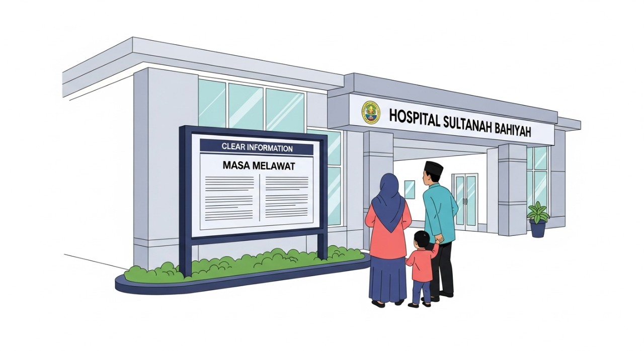masa melawat hospital sultanah bahiyah