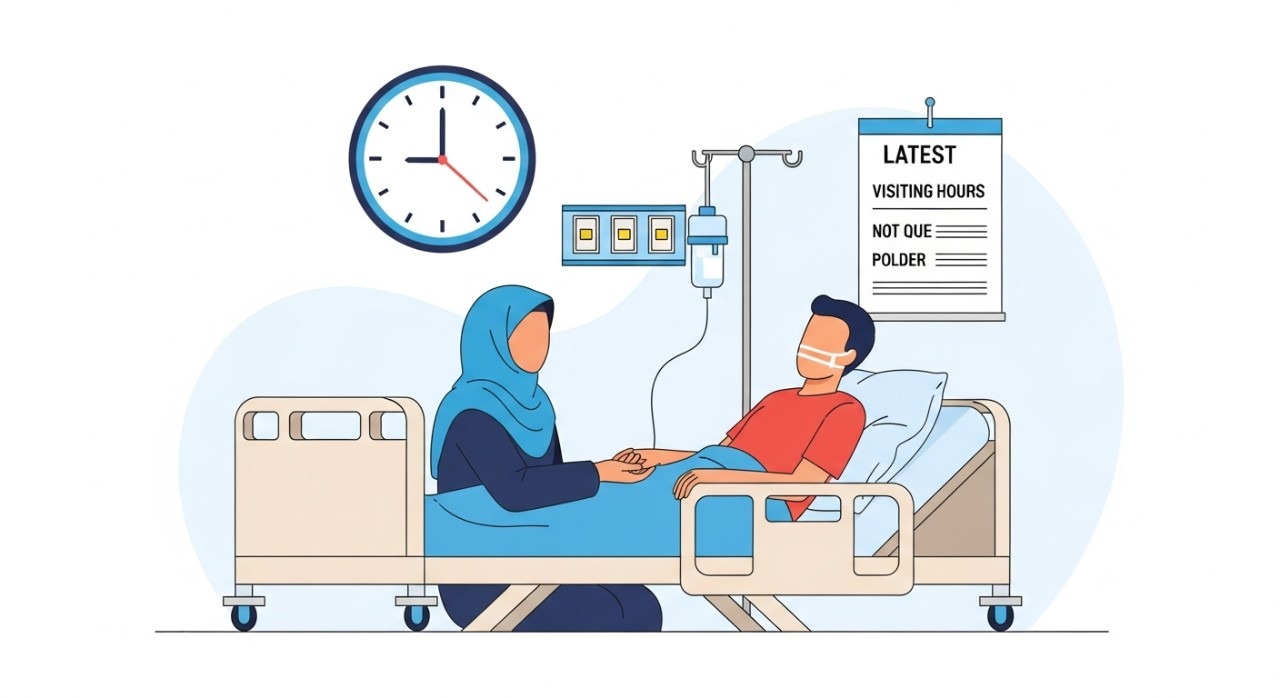 masa melawat hospital terkini