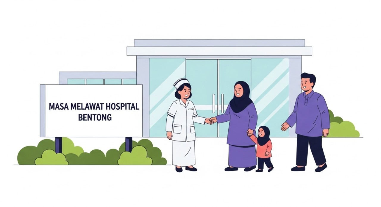 masa melawat hospital bentong