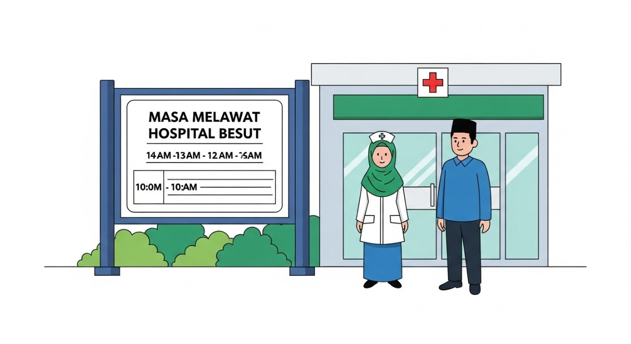 masa melawat hospital besut