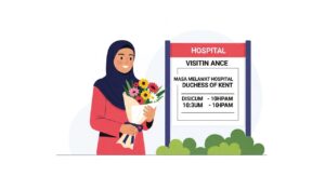 masa melawat hospital duchess of kent