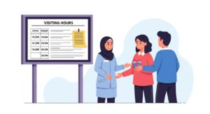 masa melawat hospital jeli