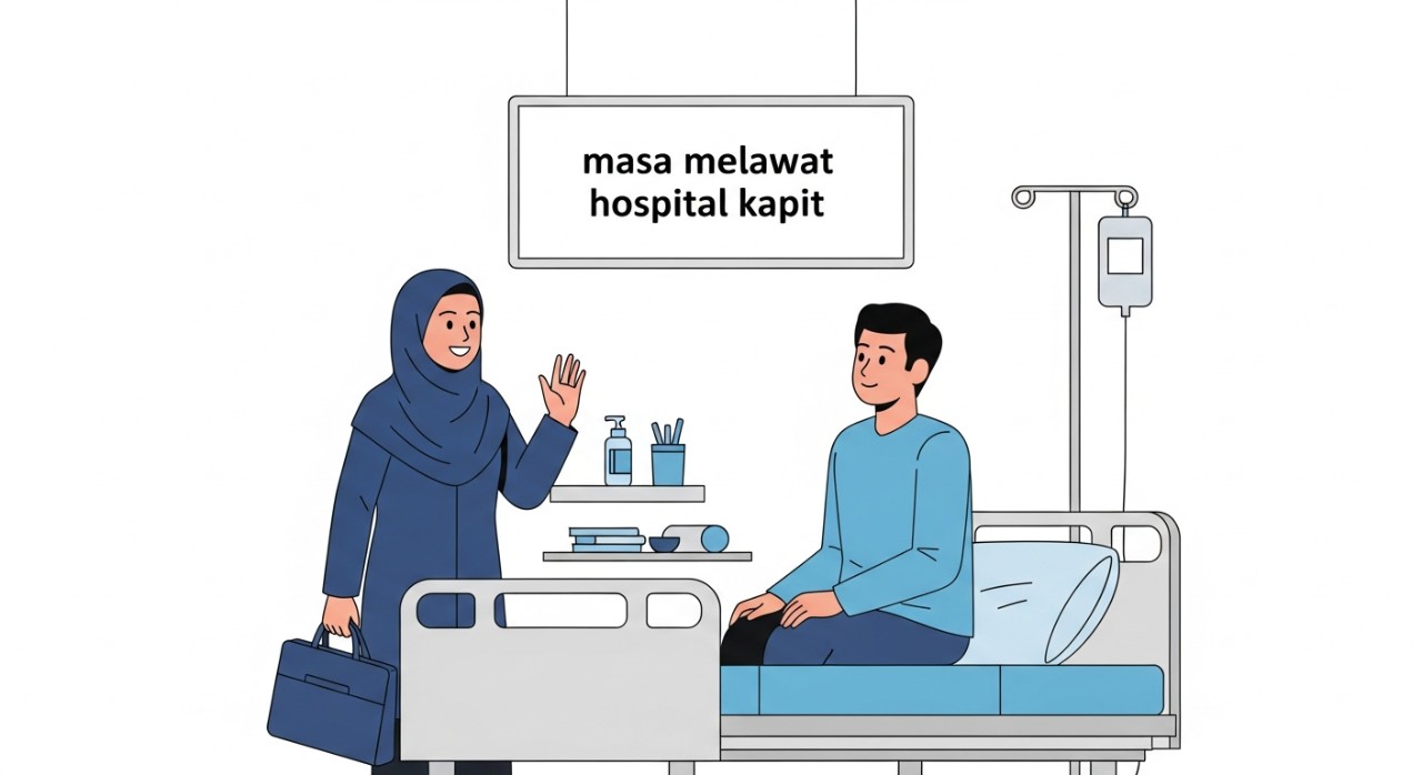 masa melawat hospital kapit