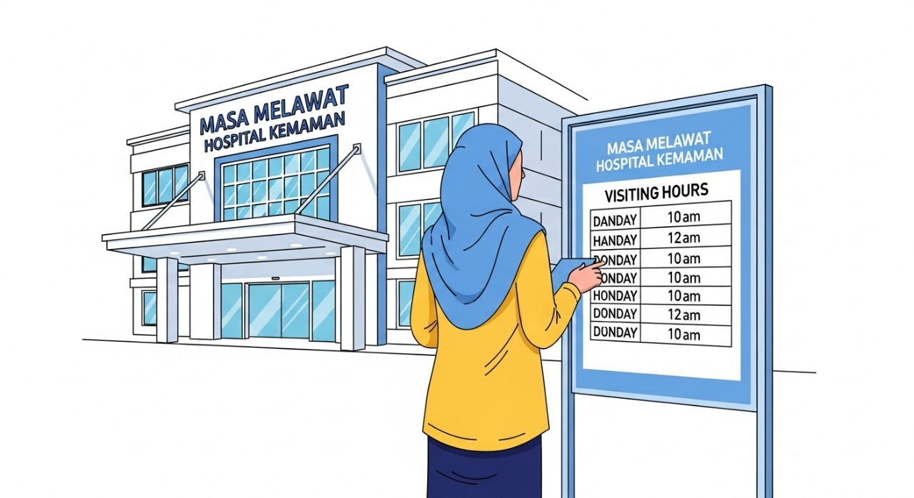 masa melawat hospital kemaman