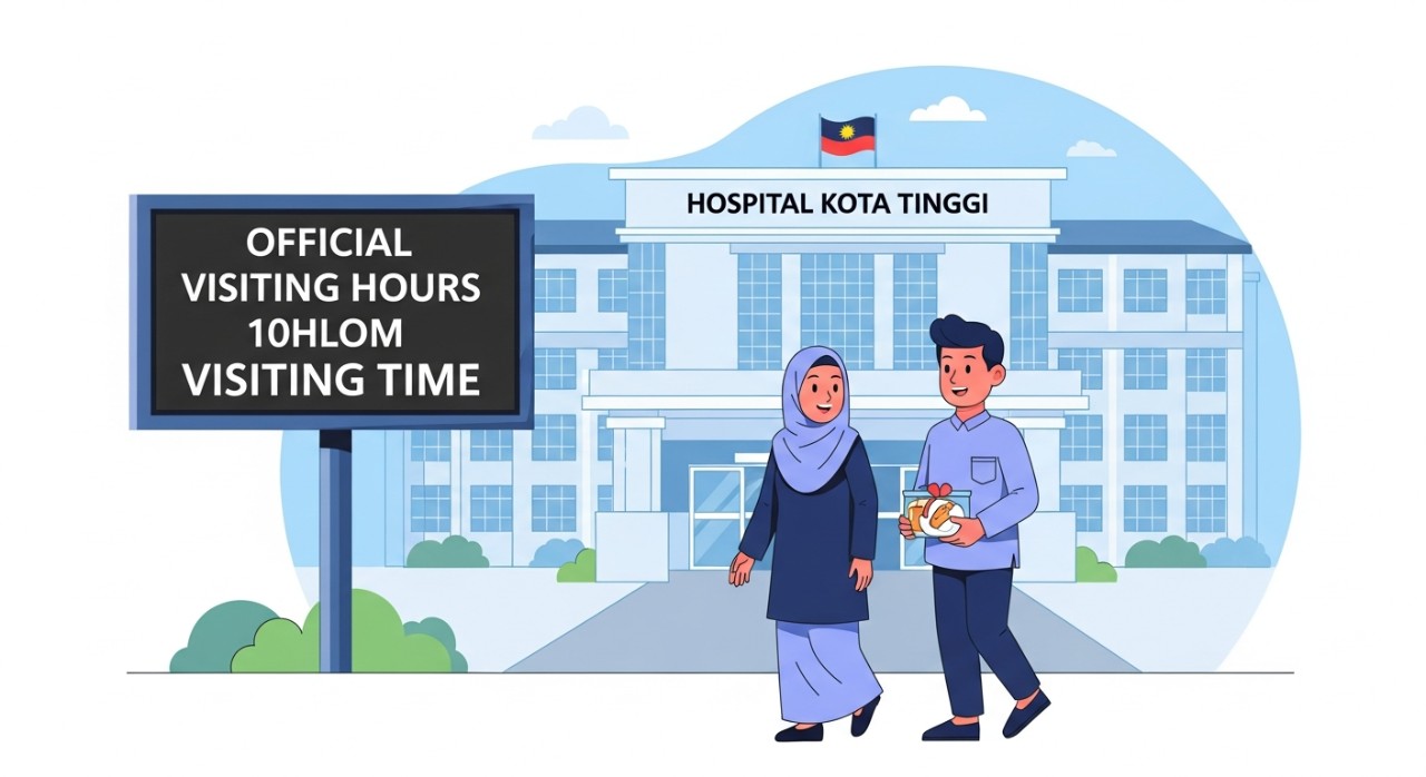 masa melawat hospital kota tinggi