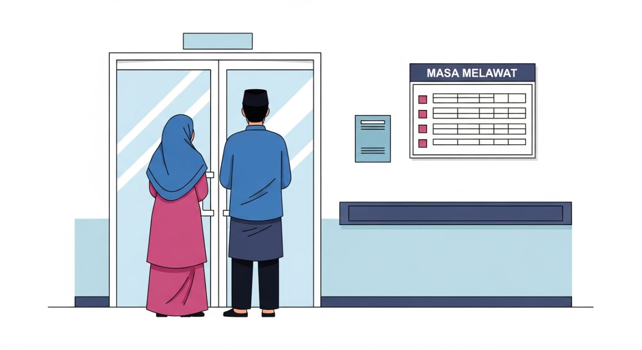 masa melawat hospital kuala kangsar