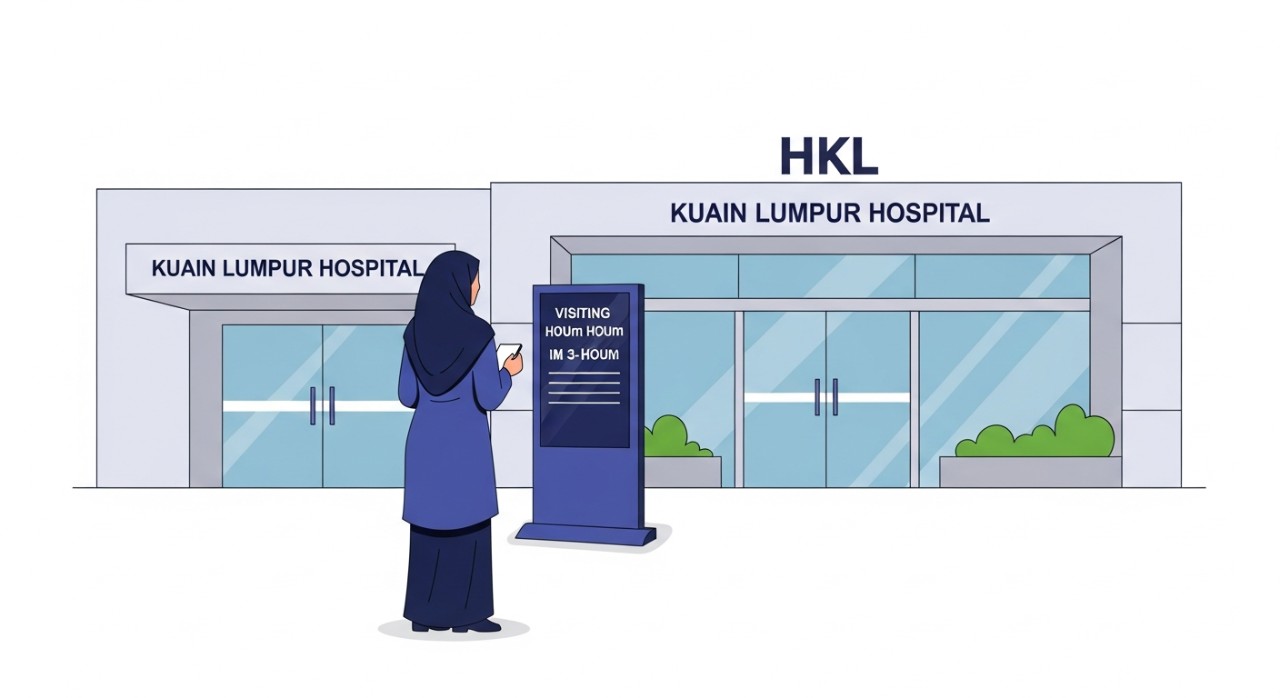 masa melawat hospital kuala lumpur