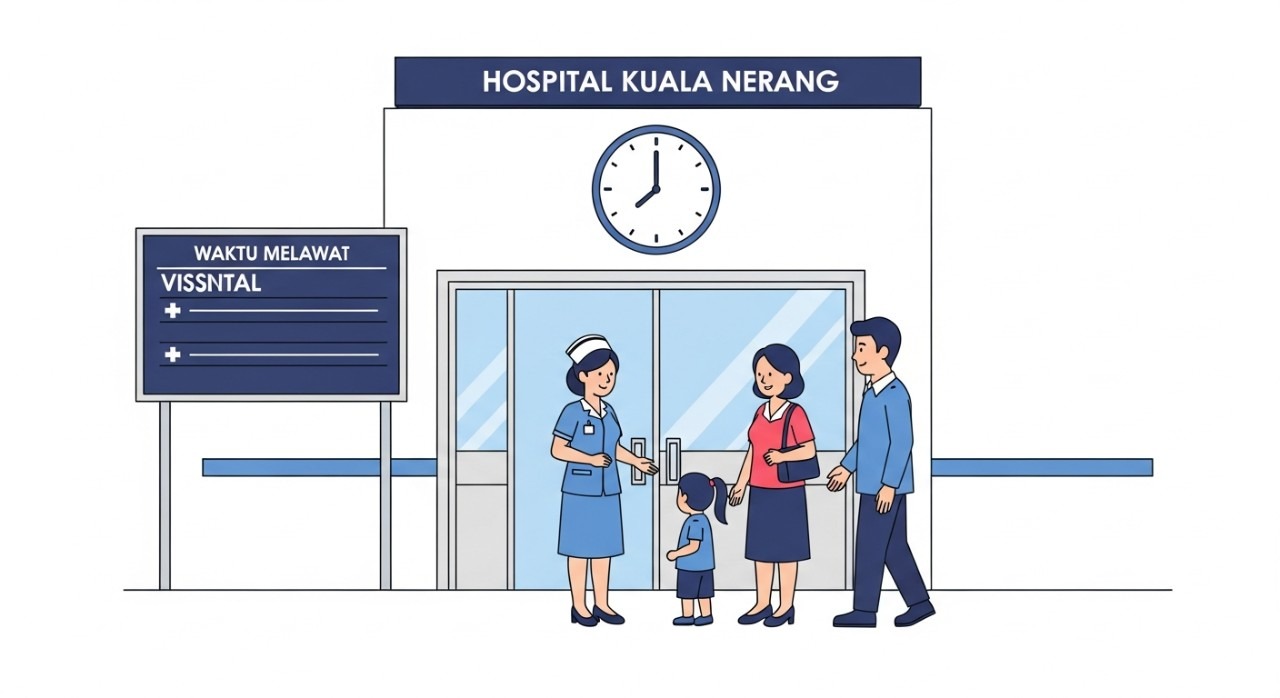 masa melawat hospital kuala nerang