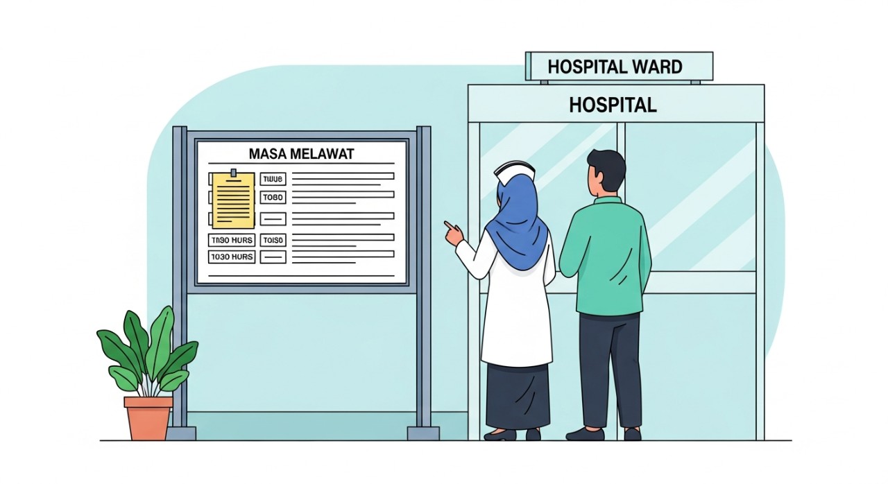 masa melawat hospital lawas