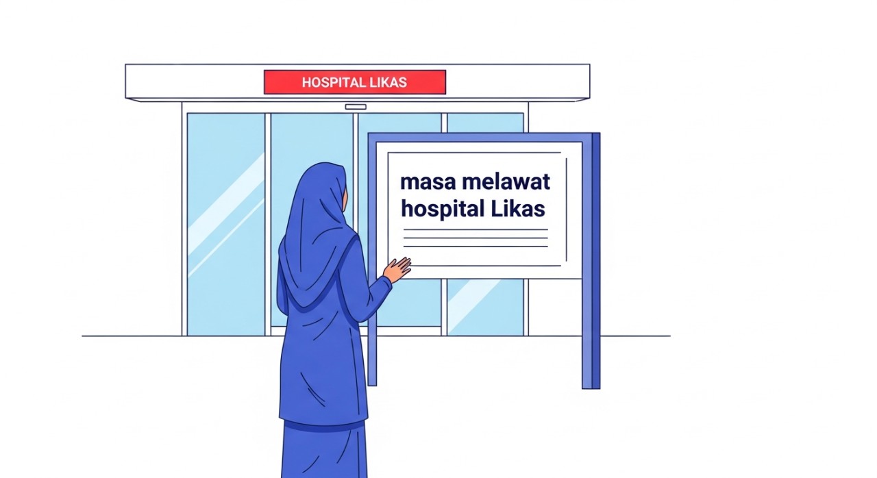 masa melawat hospital likas