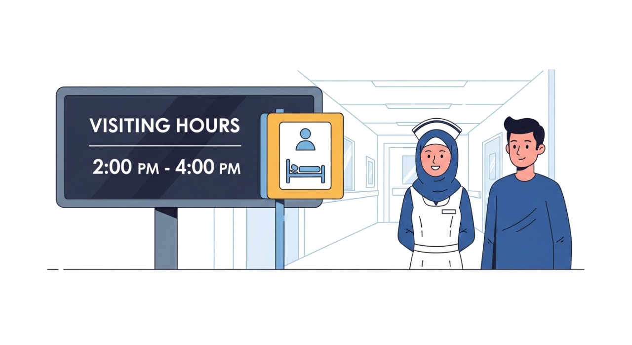 masa melawat hospital limbang