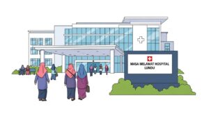masa melawat hospital lundu