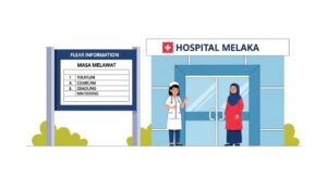 masa melawat hospital melaka