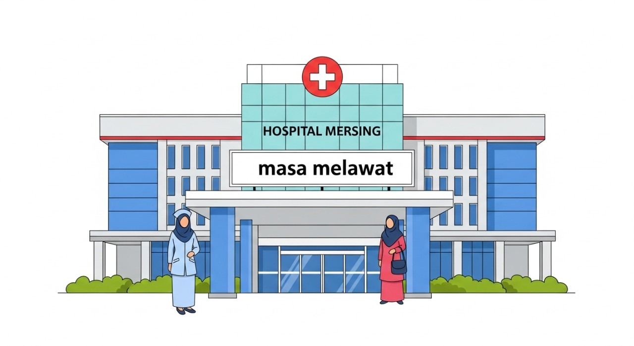 masa melawat hospital mersing