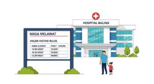 masa melawat hospital baling