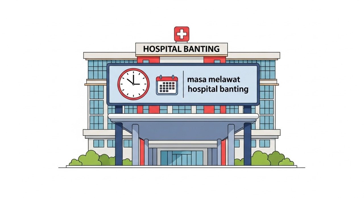 masa melawat hospital banting