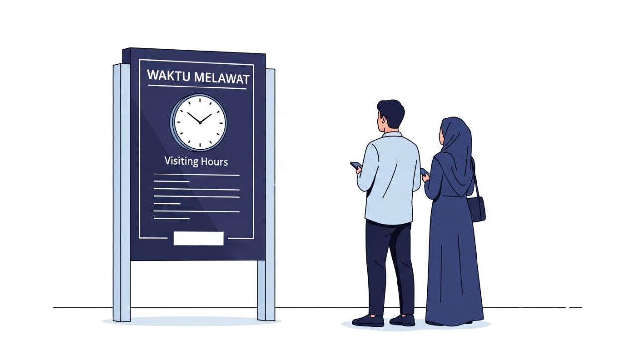 masa melawat hospital tuanku jaafar