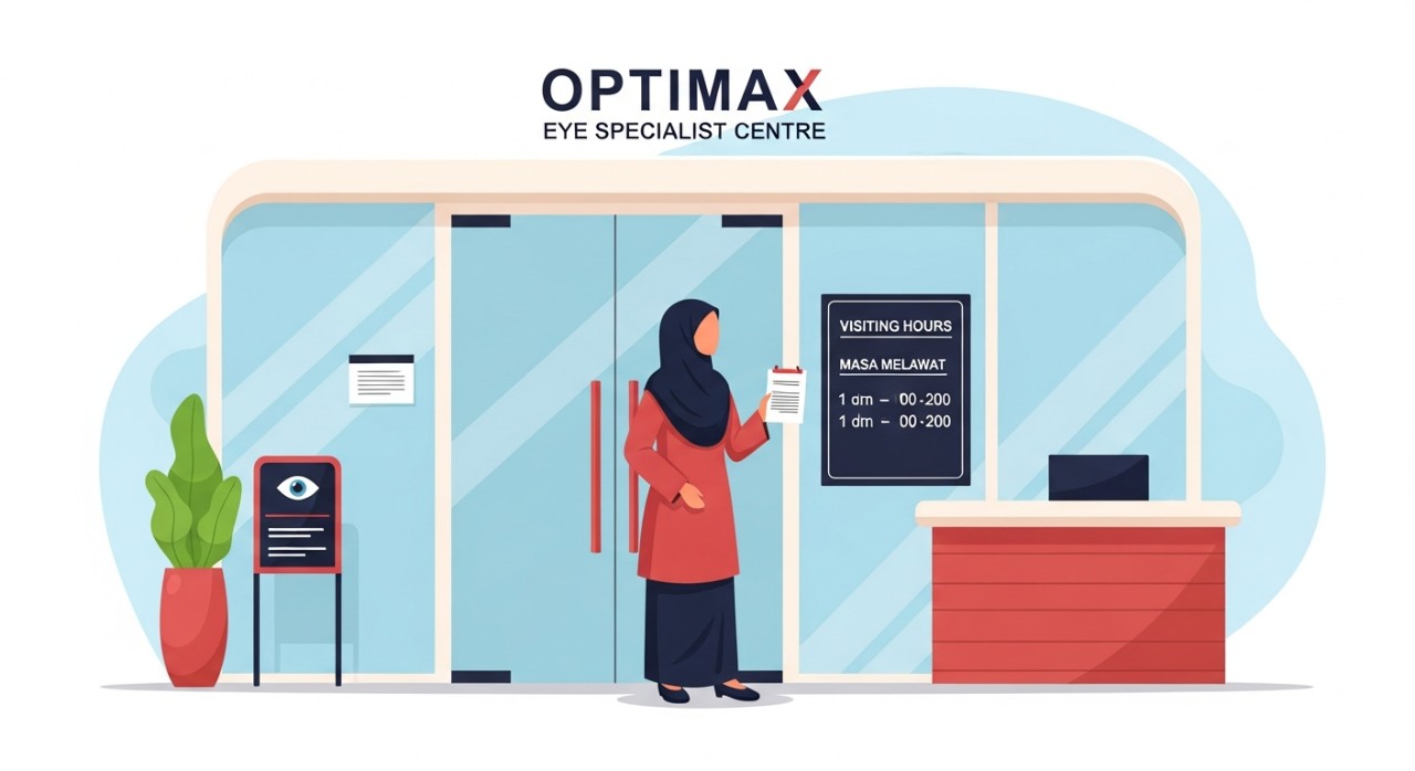 masa melawat optimax eye specialist centre