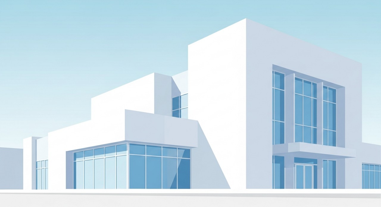 Pemandangan luaran bangunan Klinik Kesihatan Asajaya yang kelihatan moden dan bersih.