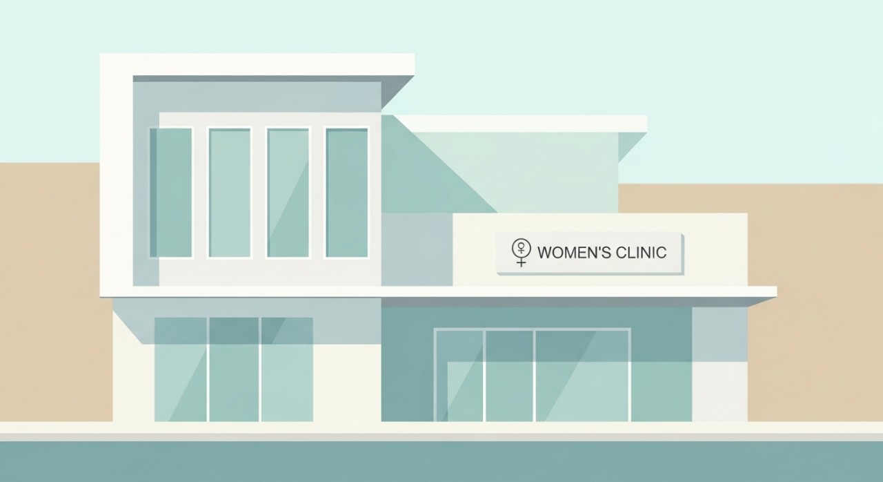 Jadual & Masa Operasi Klinik Pakar Wanita Metro 2026 Terkini 2 Pandangan hadapan bangunan klinik moden dengan papan tanda yang jelas.