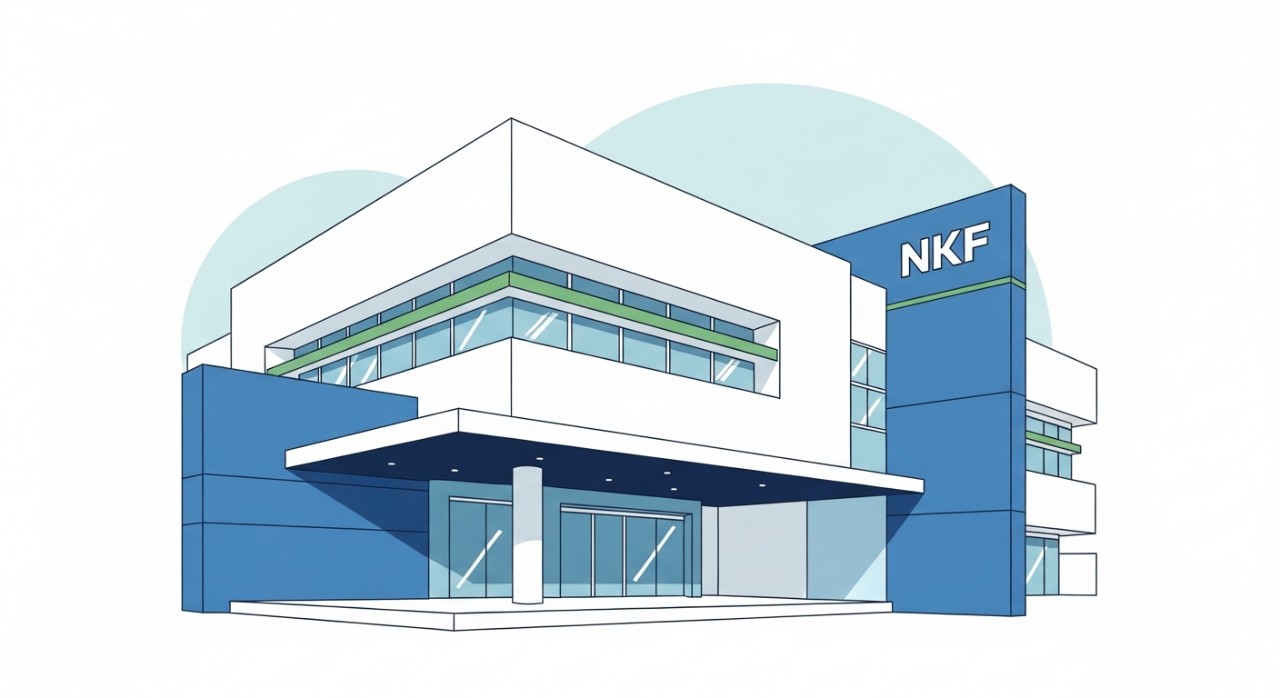 Masa Operasi Pusat Dialisis NKF Kota Bharu 2026 1 Pandangan luar bangunan Pusat Dialisis Kebangsaan NKF Kota Bharu yang moden.