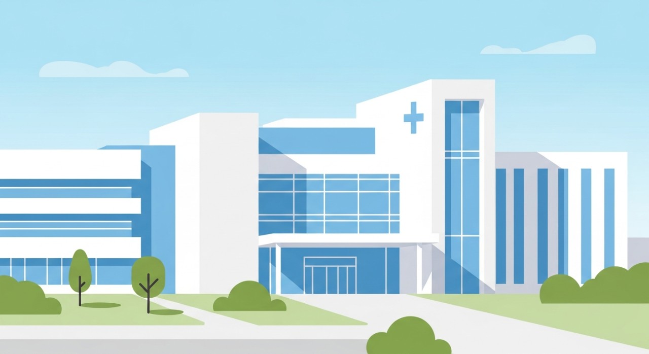 Masa Operasi Hospital Kota Marudu Terkini 2026 dan Panduan 1 Pandangan luar bangunan utama Hospital Kota Marudu dengan reka bentuk moden dan minimalis.