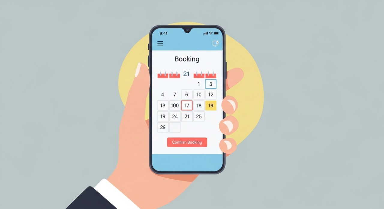 Masa Operasi Klinik Pergigian Jalan Perak Terkini 2026 1 Seseorang sedang membuat temu janji dengan doktor gigi melalui telefon pintar.