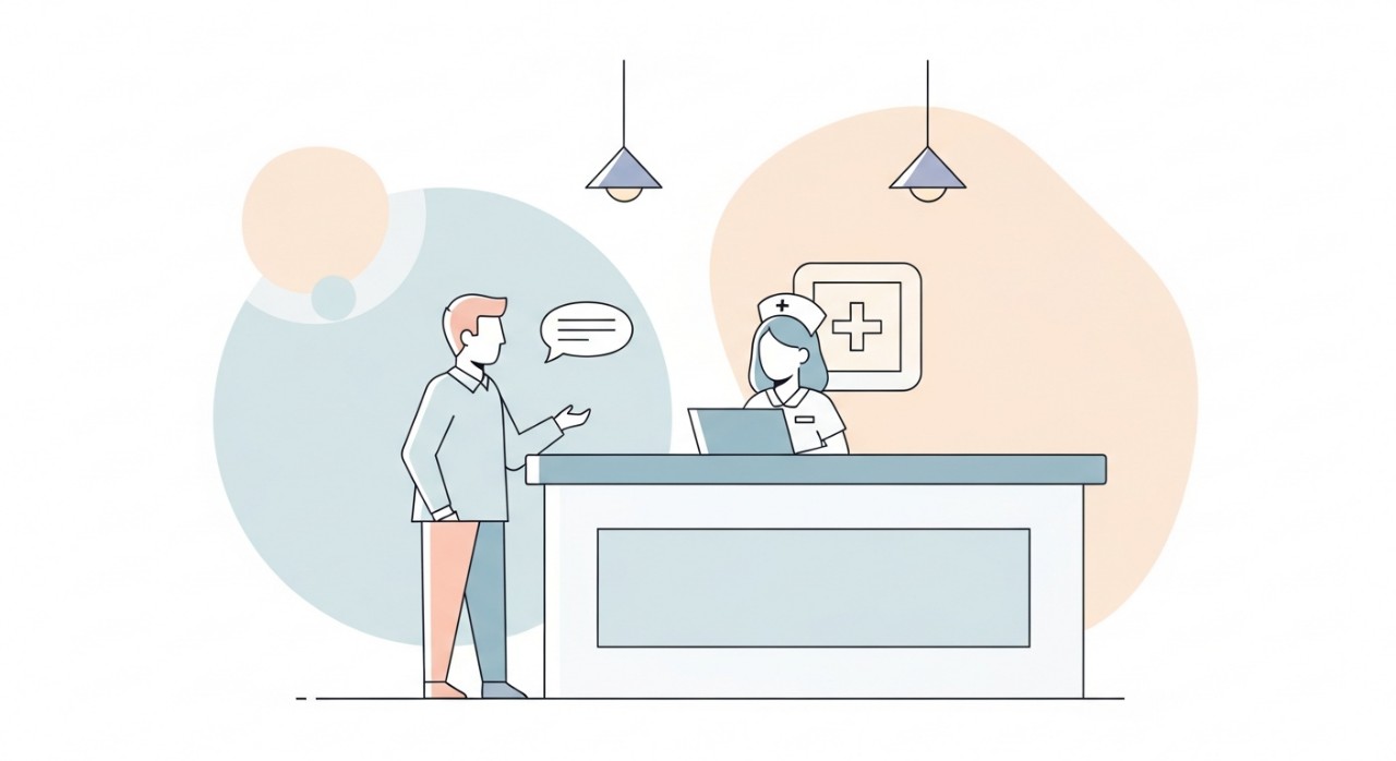 Tangan memegang telefon pintar yang menunjukkan kalendar untuk membuat janji temu.