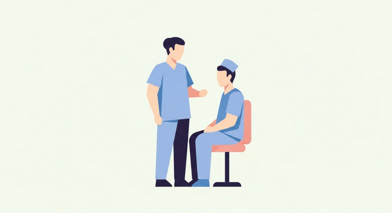 Masa Operasi Klinik Kesihatan Dabong 2026: Jadual Terkini 2 Seorang jururawat sedang memeriksa pesakit di dalam bilik rawatan klinik.