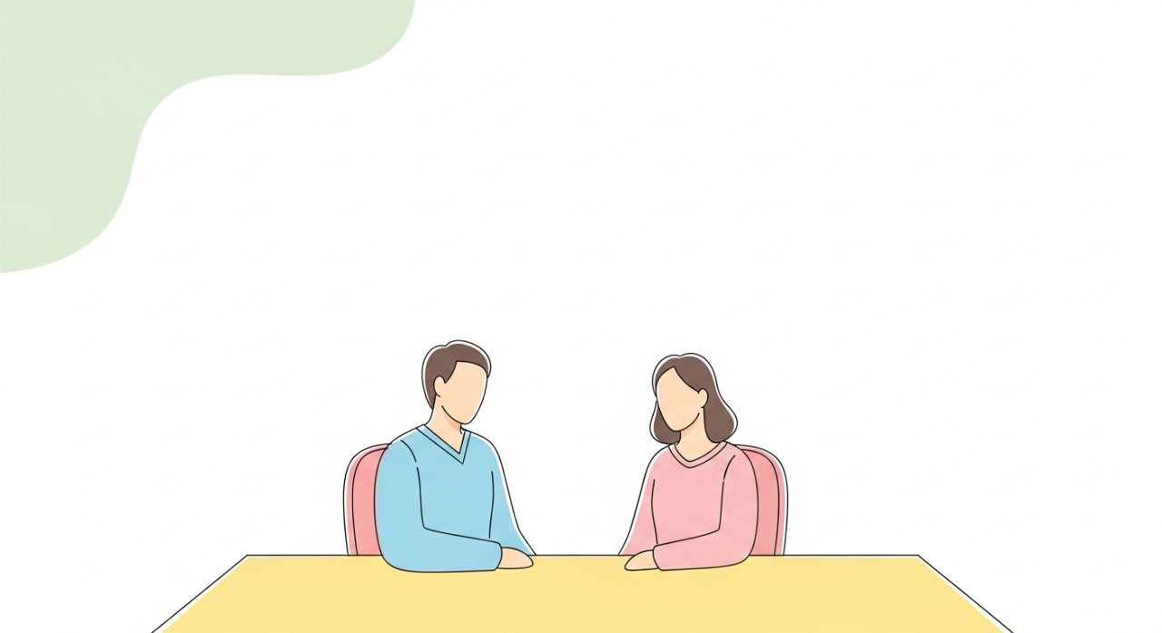 Seorang doktor sedang memberikan konsultasi kepada pesakit dengan suasana yang tenang dan profesional.