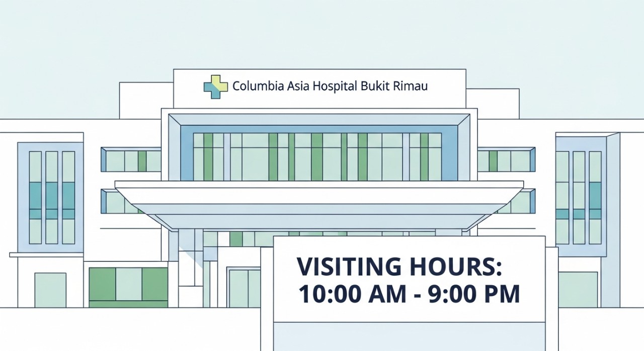 masa melawat columbia asia hospital bukit rimau