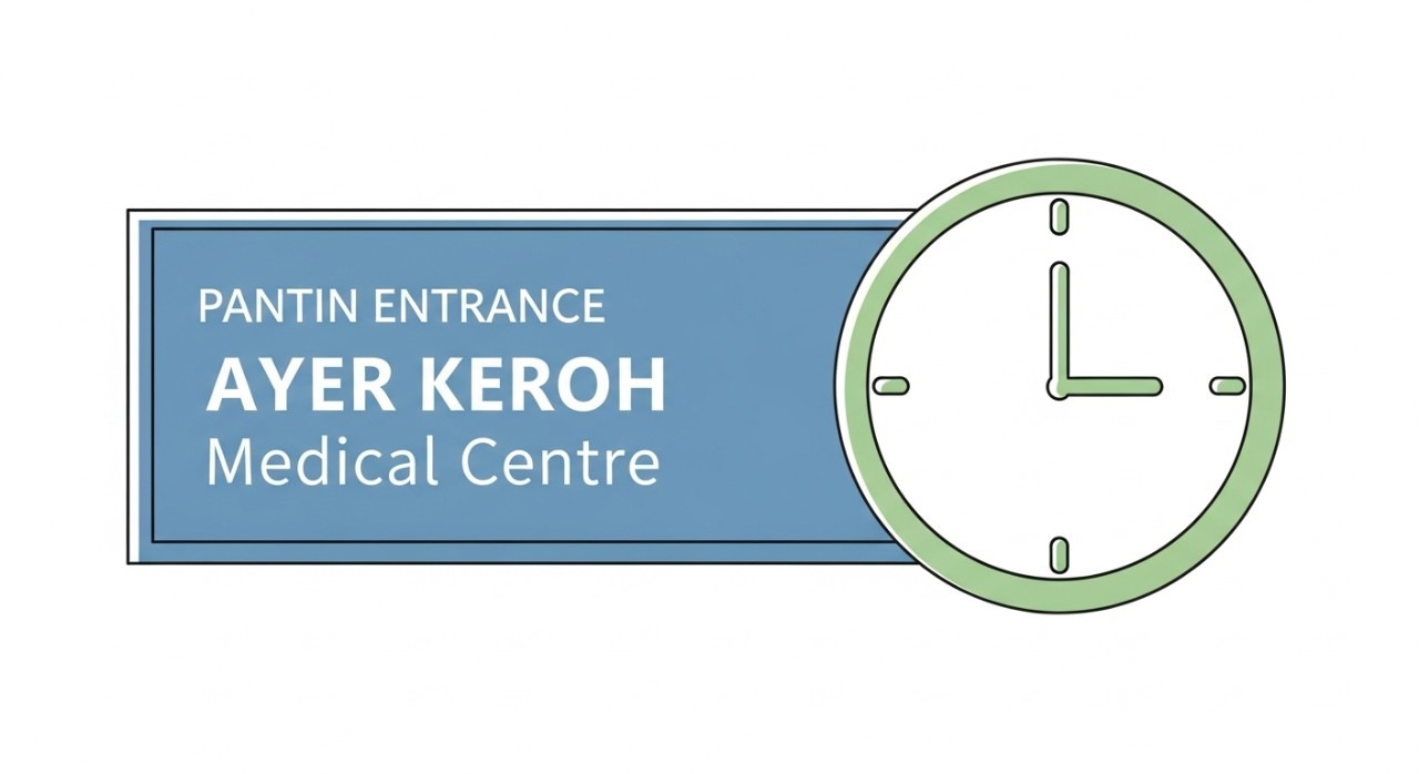 masa melawat pantai ayer keroh medical centre