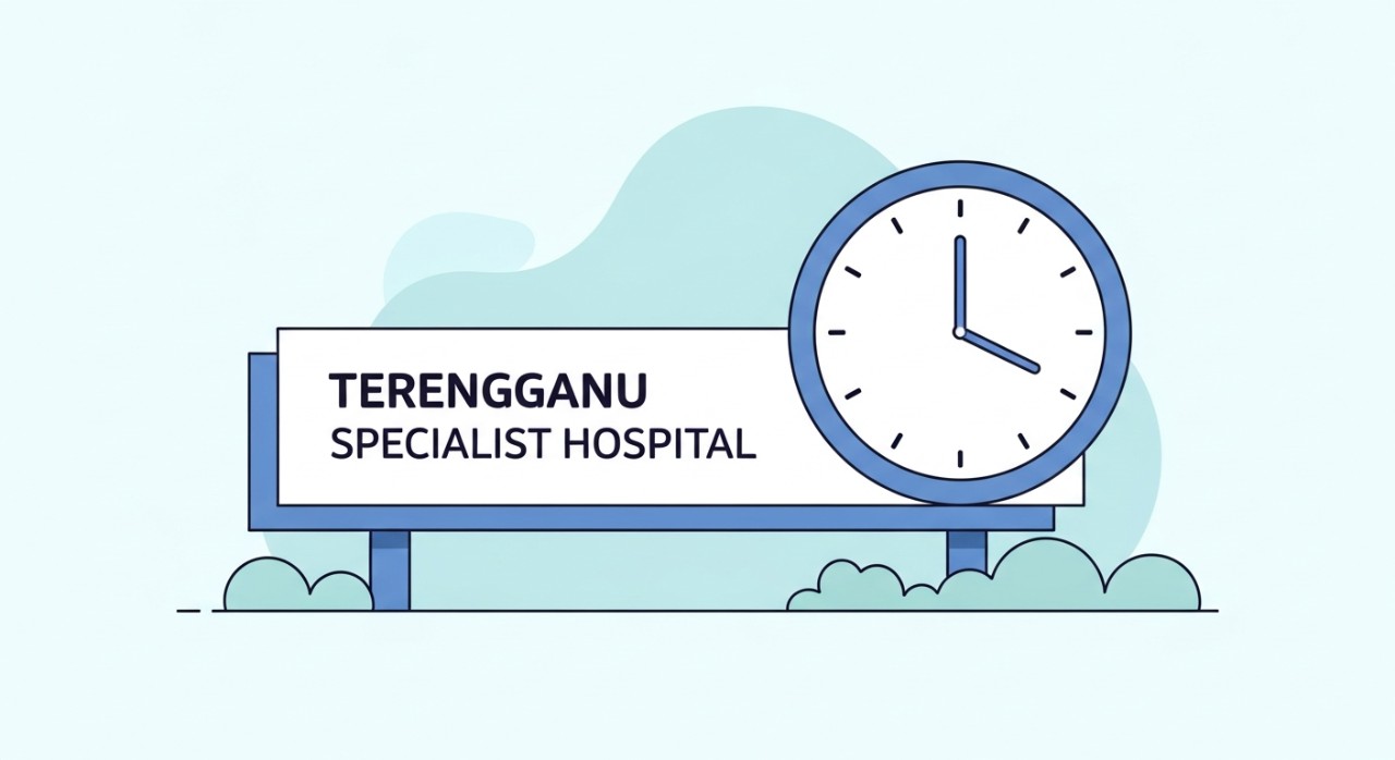 masa melawat terengganu specialist hospital